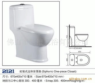 引領衛浴新風尚 2121虹吸連體座便器全面解析